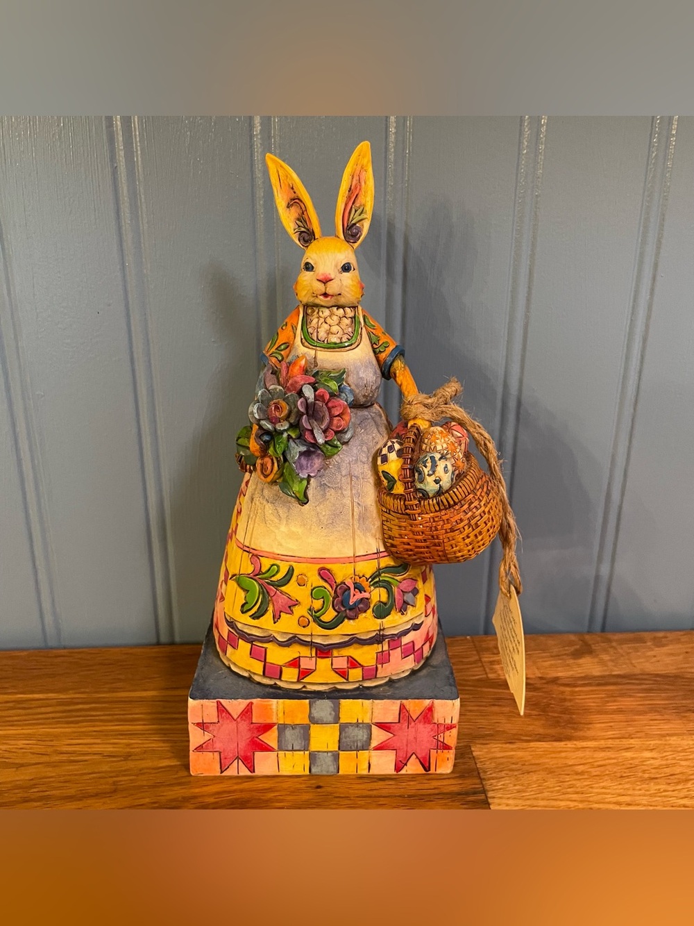 Jim Shore 2004 Heartwood Creek "Easter Bunnette" Figurine